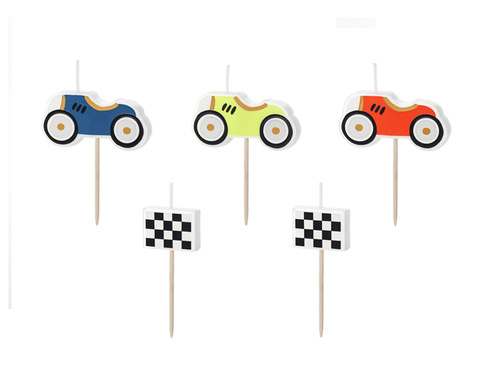 Candle Cars - 5 pcs.