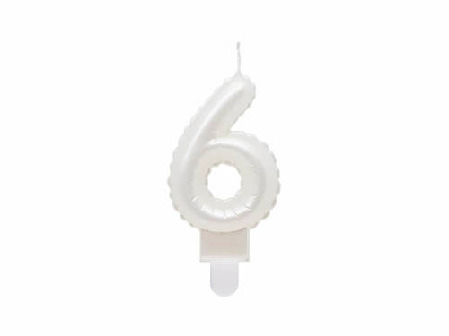 Candle no 6 - 1 pc