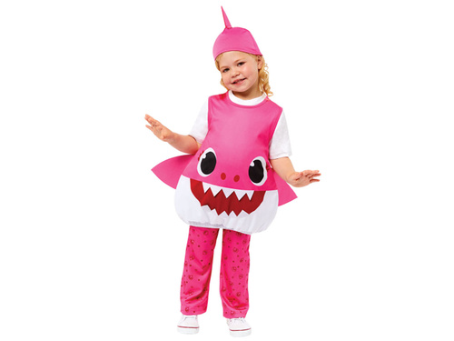 Child Costume Baby Shark Pink - Mummy Age 1-2 Years