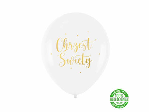 Christening balloons - 30 cm - 100 pcs