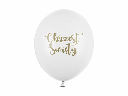 Christening balloons - 30 cm - 50 pcs