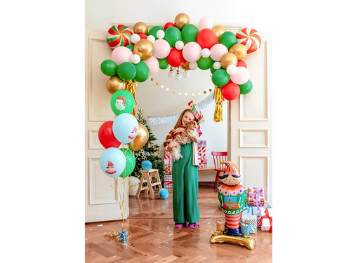 Christmas latex balloons - 30 cm - 6 pcs.