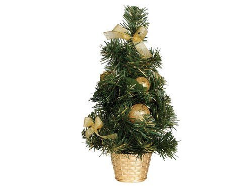 Christmas tree gold - 40 cm - 1 pcs.