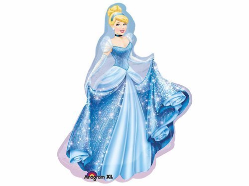 Cinderella Foil Balloon - 71x84 cm - 1 pc