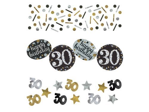 Confetti 30 Sparkling Celebrations Silver & Gold - 34 g