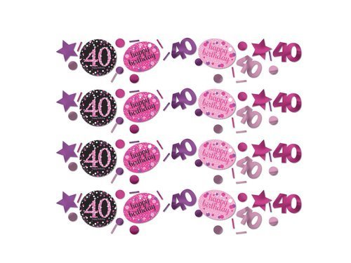 Confetti 40 Sparkling Celebrations Pink - 34 g