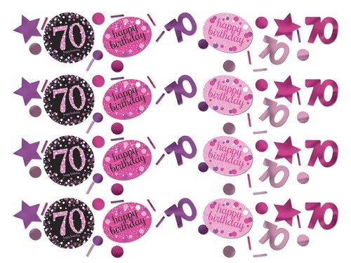 Confetti 70 Sparkling Celebrations Pink - 34 g