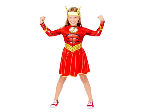 Costume Flash girl 10-12 years