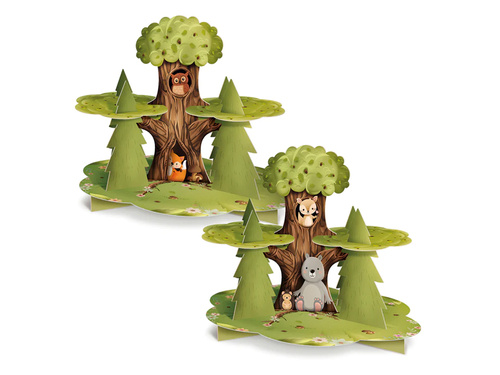 Cupcake Stand Forest friends - 1 pc