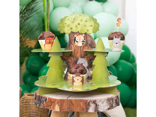 Cupcake Stand Forest friends - 1 pc