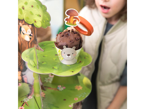 Cupcake Stand Forest friends - 1 pc