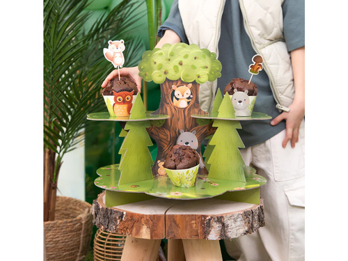 Cupcake Stand Forest friends - 1 pc