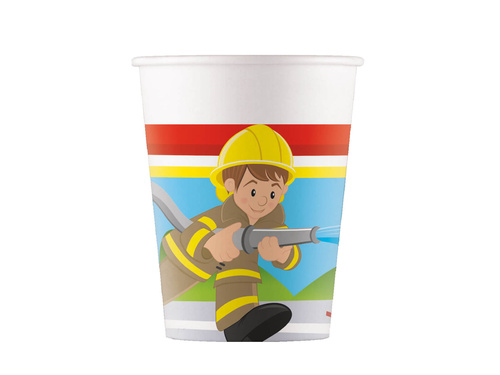 Cups Firefighter - 200 ml - 8 pcs