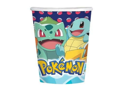 Cups Pokemon 250ml - 8 pcs