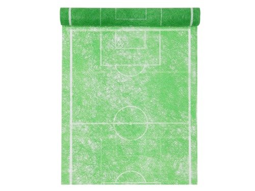 Decoration table runner Football field - 30 cm x 5 m - 1 pcs.