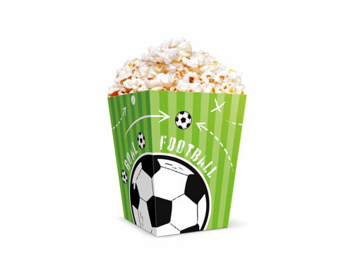 Decorative boxes for popcorn - 6 pcs