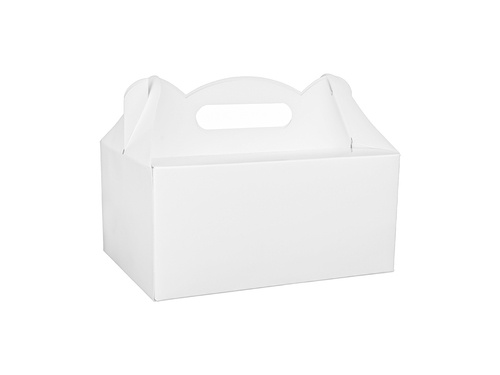 Decorative cake box white - 200 pc