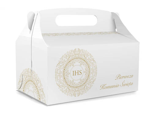 Decorative communion cake box - 1 pc