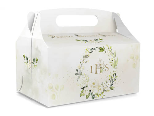 Decorative communion cake box - 1 pc