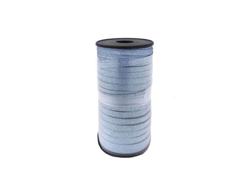 Decorative ribbon - glitter - light blue - 92 m