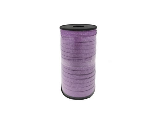 Decorative ribbon - glitter - purple - 92 m