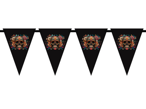 Dia de los muertos flag banner - 500 cm - 14 pcs