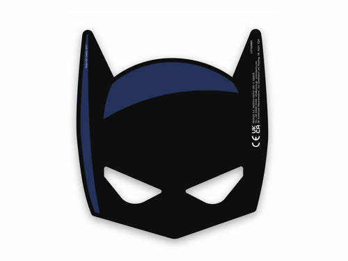 Die-cut masks Batman - 6 pcs