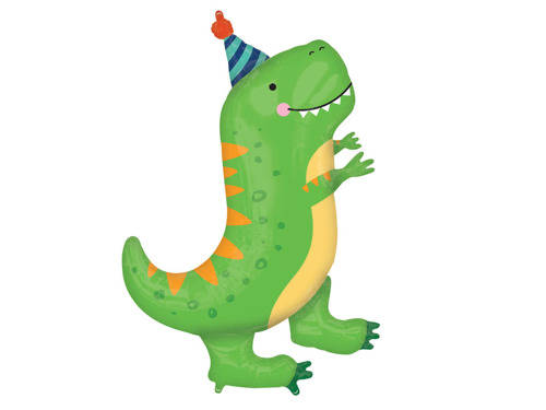 Dinosaur Party Foil Balloon - 86 cm - 1 pc