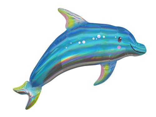 Dolphin foil balloon - 73 cm - 1 pc