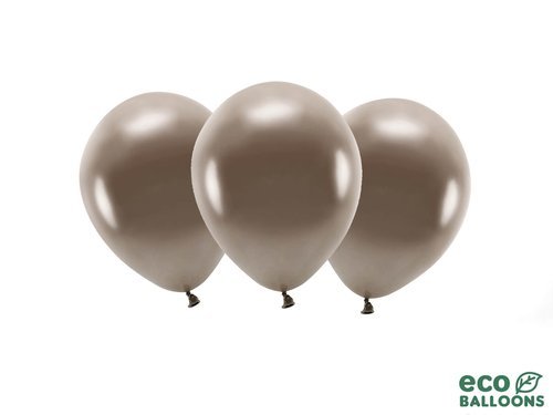 ECO brown balloons - 11'' - 10 pcs.