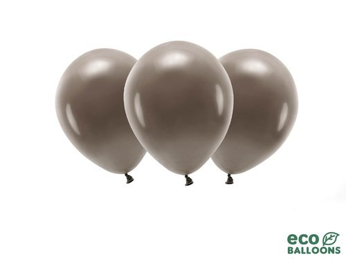 ECO brown balloons - 11'' - 10 pcs.