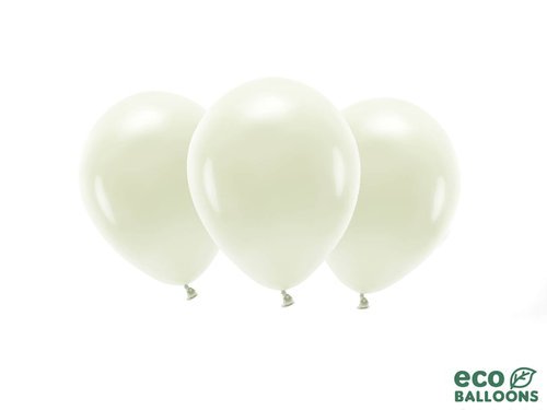 ECO ecru balloons - 11'' - 10 pcs.