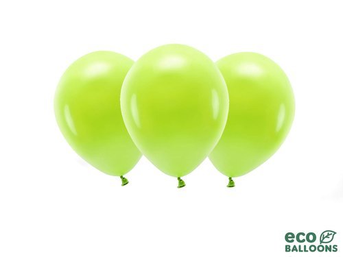 ECO green apple balloons - 11'' - 10 pcs.