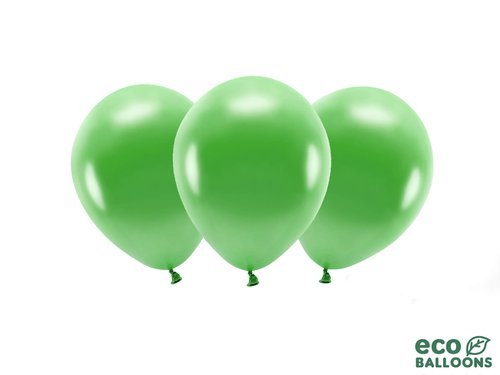 ECO green balloons - 11'' - 10 pcs.