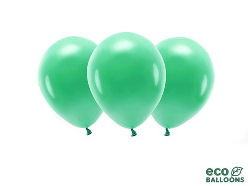 ECO green balloons - 11'' - 10 pcs.