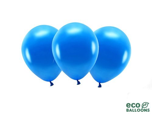 ECO navy blue balloons - 11'' - 10 pcs.