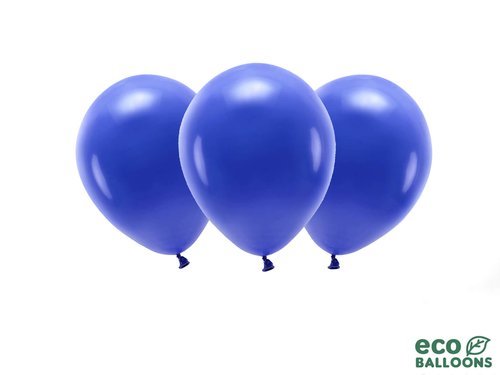 ECO navy blue balloons - 11'' - 10 pcs.