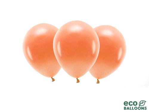 ECO orange balloons - 11'' - 10 pcs.