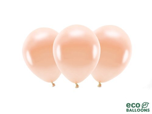 ECO peach balloons - 11'' - 10 pcs.