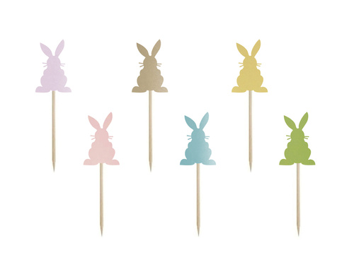 Easter Cake toppers - 6 pcs