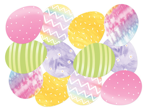 Easter cutouts - 12 pcs