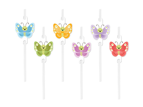 Easter straws - 6 pcs