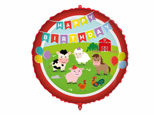 Farm Foil Balloon - 46 cm - 1 pc