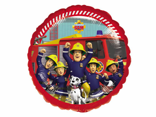 Fireman Foil Balloon - 43 cm - 1 pc