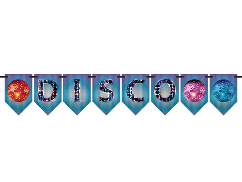 Flag Banner Disco - 5 m