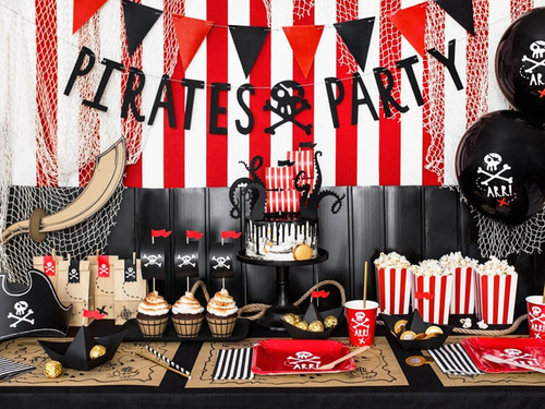 Flag Banner Pirates - 1 pc.