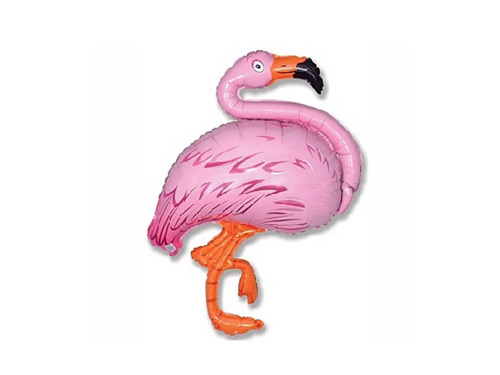 Flamingo Foil Balloon - 130 x 75 cm