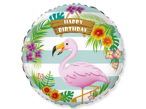 Flamingo Foil Balloon - 47 cm