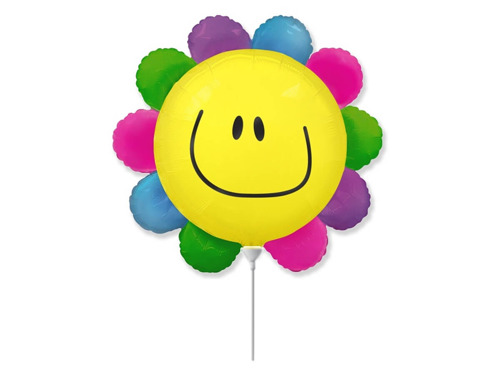 Flower Mini Shape Air-Filled Balloon - 26 x 28 cm - 1 pc