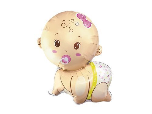 Foil baby balloon - 77 x 65 cm - 1 pc